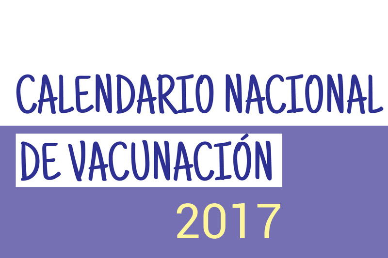 calendario vacunación 2017