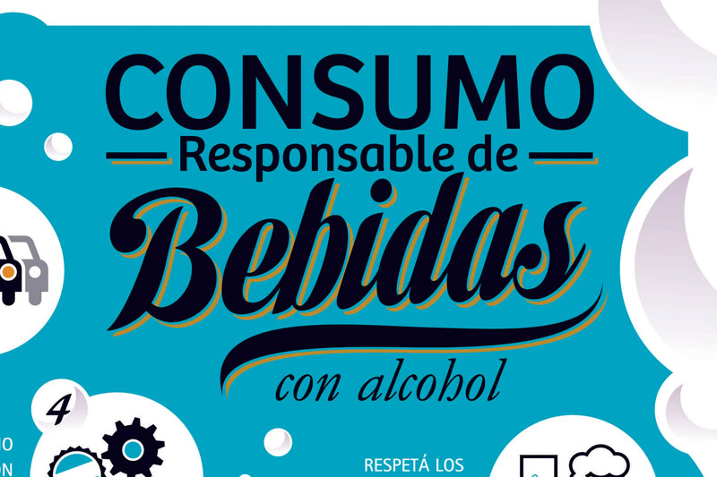 Infografía Consumo responsable de bebidas con alcohol