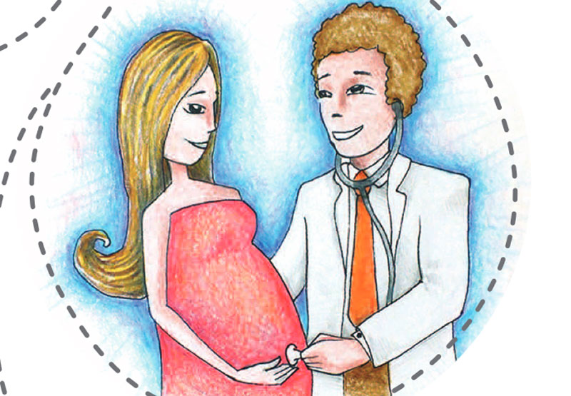 Díptico Controles durante el embarazo