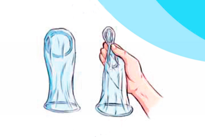 Forma de uso del preservativo femenino