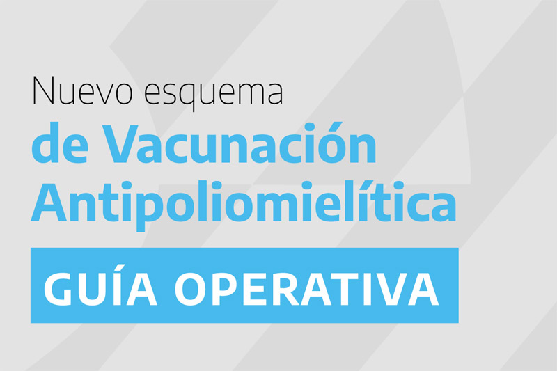 portada guía operativa vacunación antipoliomielítica