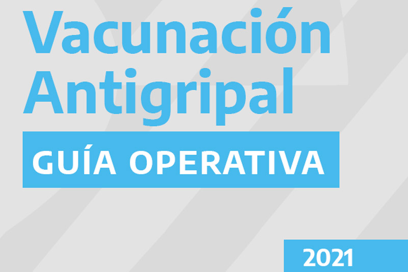 portada - vacunacion antigripal - Guía operativa 2021