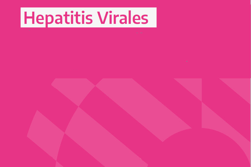 portada: color pleno, con titulo hepatitis virales