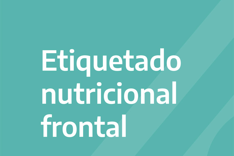 Etiquetado nutricional frontal
